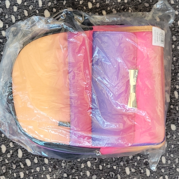 Betsey Johnson full size backpack Sunset Ombre - Picture 6 of 8